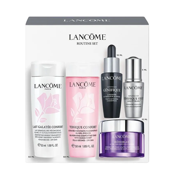 Gift set dưỡng da Lancome Routine 5 món